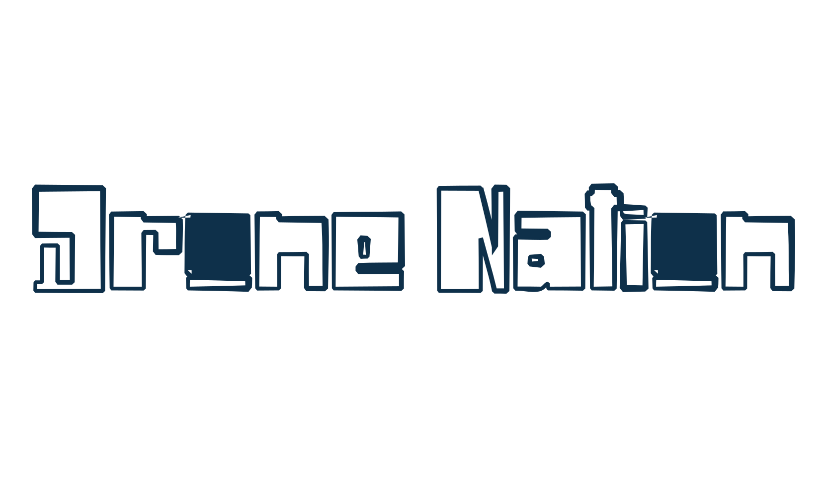 Drone Nation, various font preview