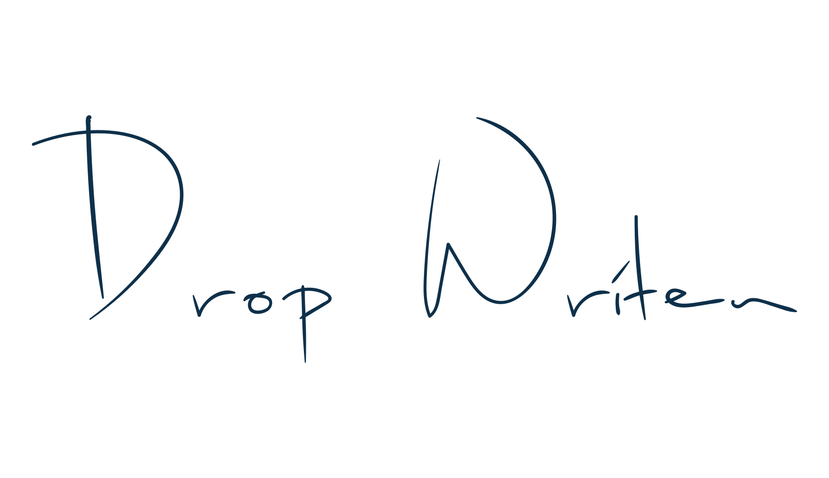 Drop Writen, script handwritten fancy decorative calligraphy font preview
