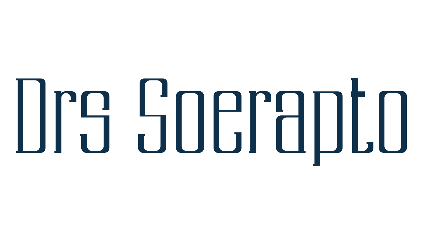 Drs Soerapto, fancy various basic font preview
