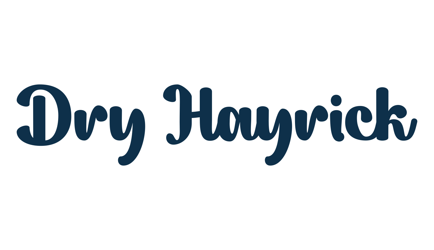 Dry Hayrick, display market font preview