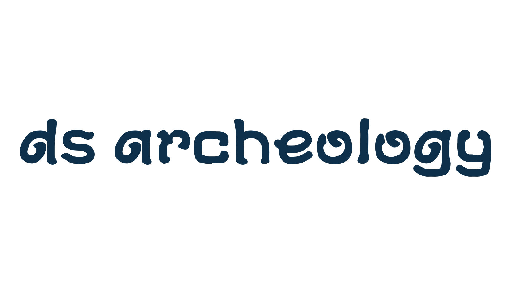 DS Archeology, fancy various decorative font preview
