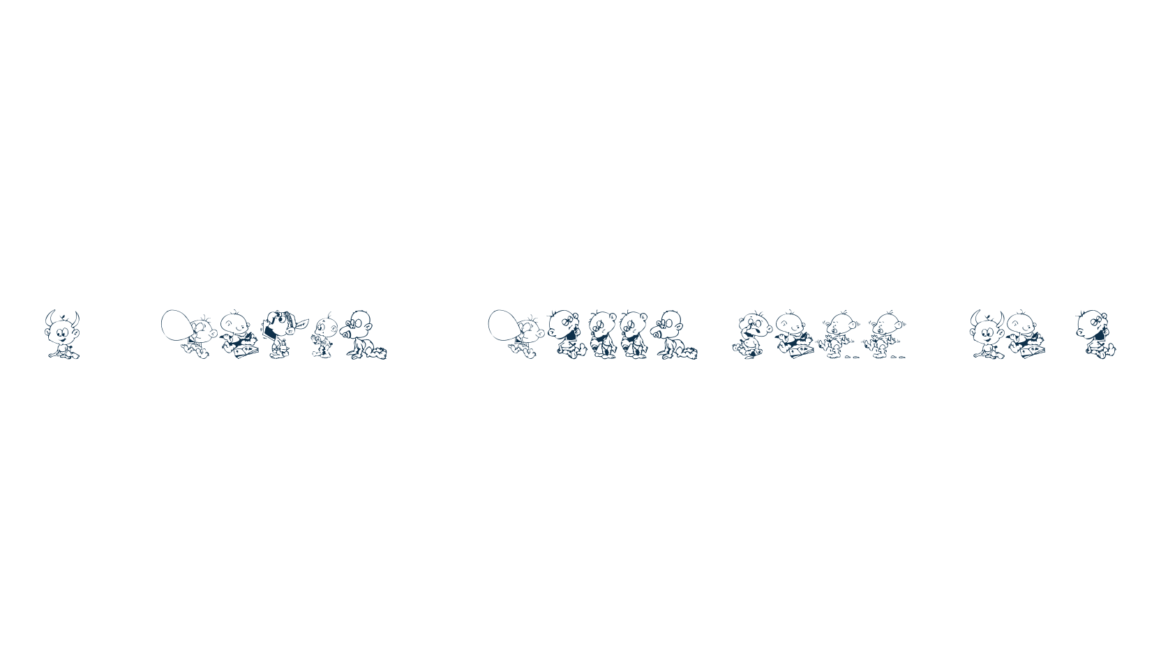 DT Janis & Jeffs Happy Daze, display market font preview