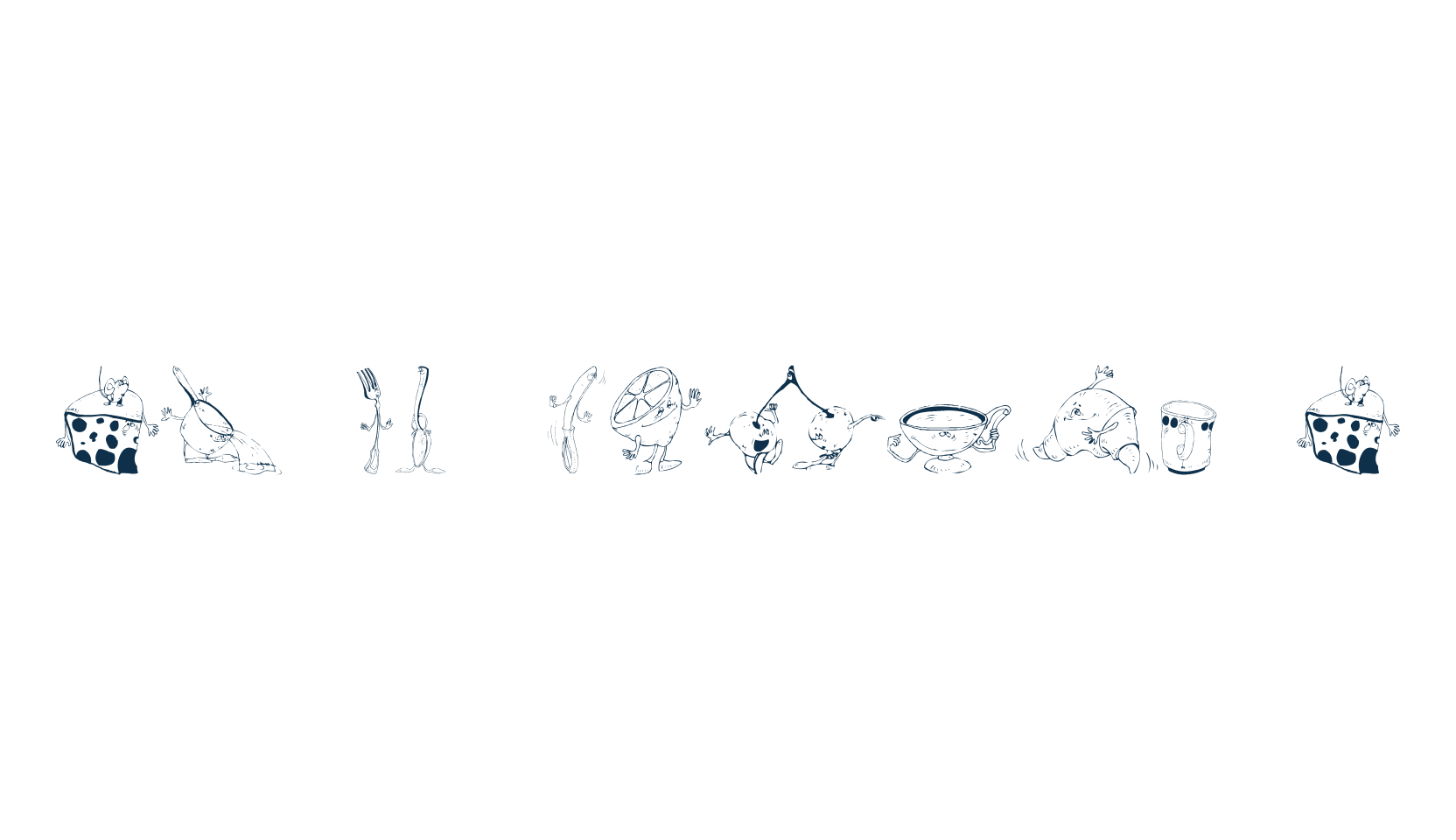 DT No Mickey D, fancy decorative font preview