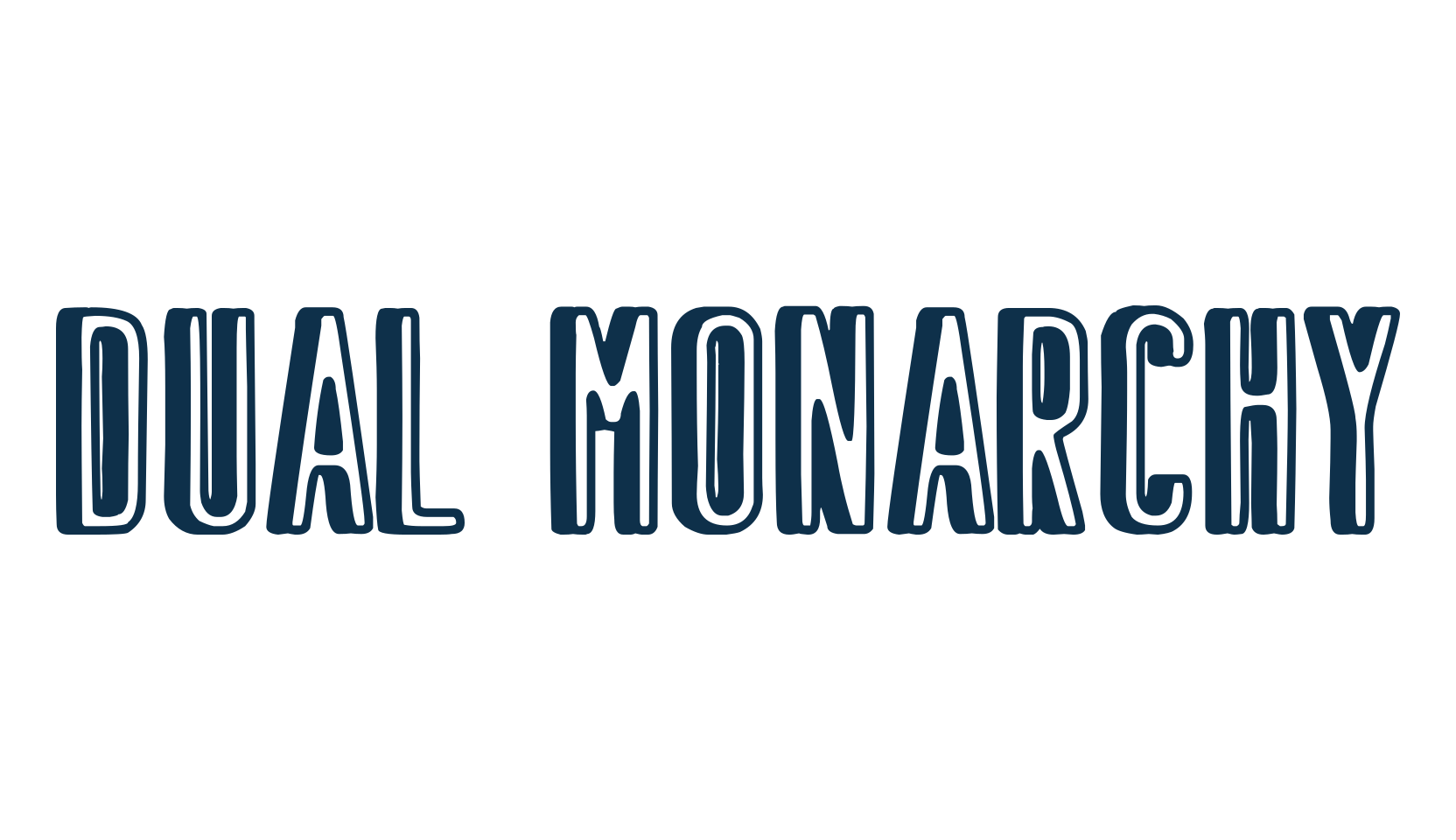 Dual Monarchy, fancy various decorative font preview