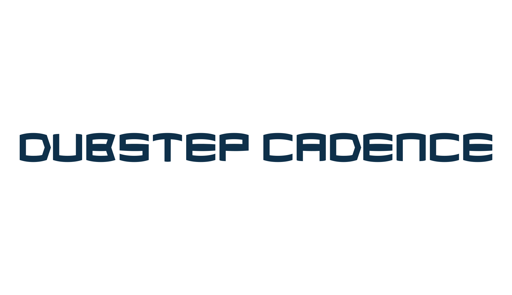 Dubstep Cadence, fancy various techno sci-fi font preview