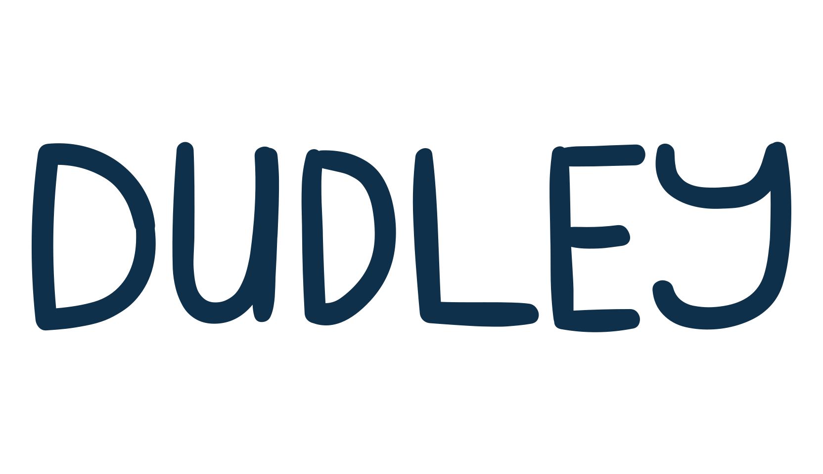 Dudley, script handwritten fancy decorative calligraphy font preview