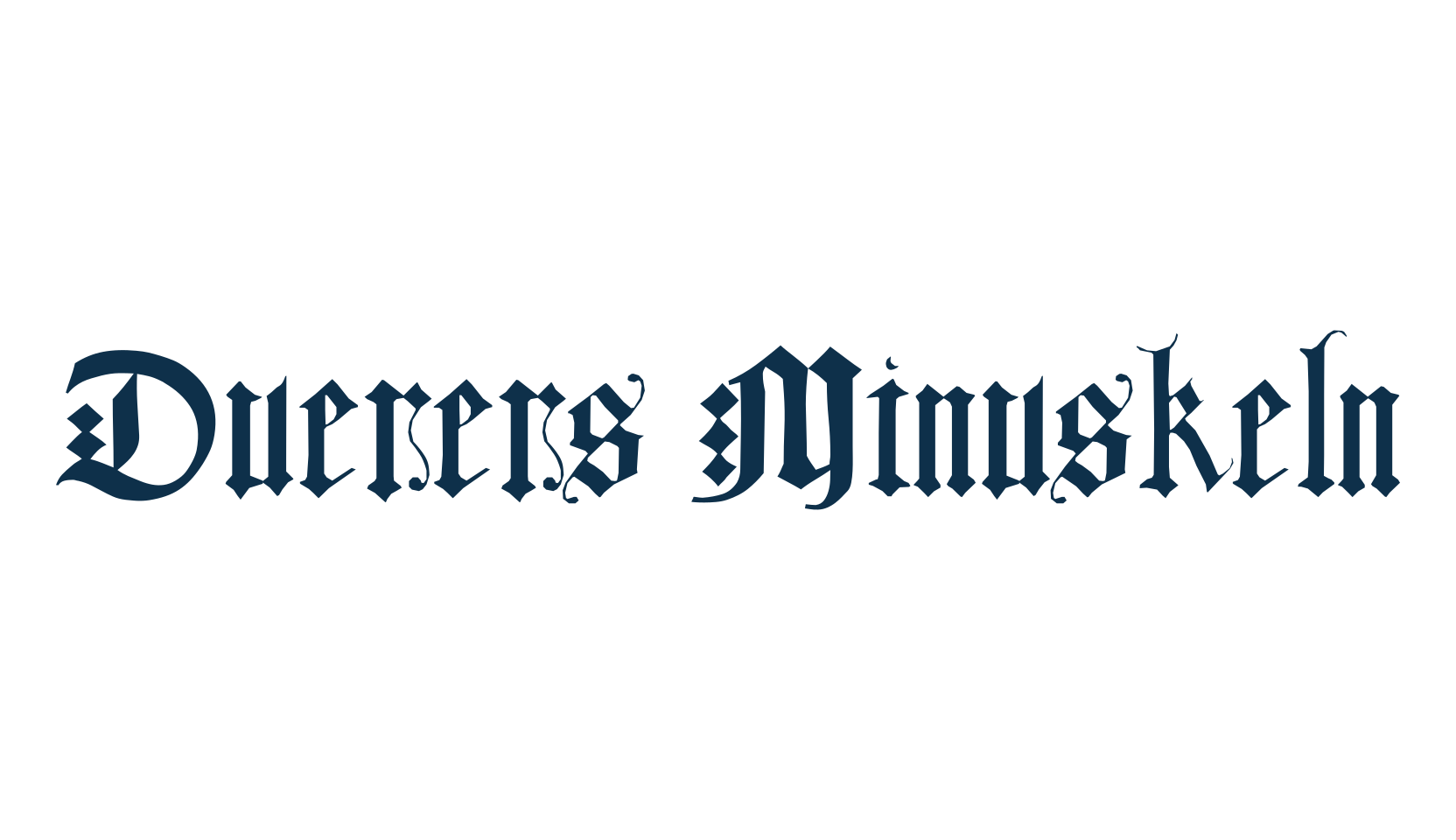 Duerers Minuskeln, gothic medieval font preview
