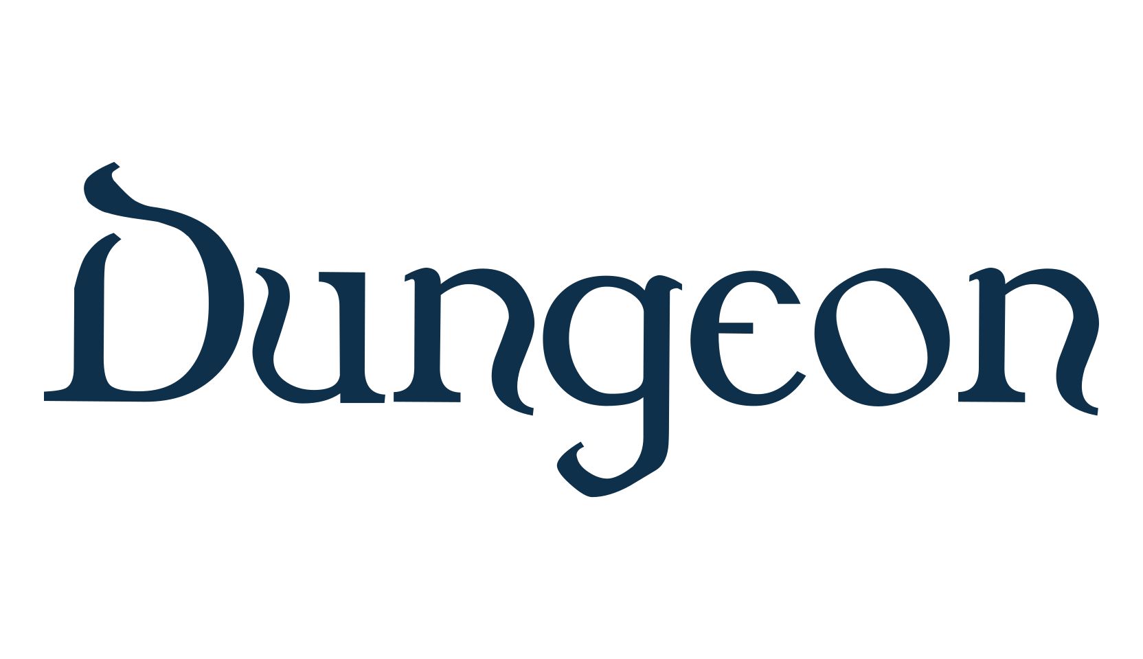 Dungeon (dungeon-sn), gothic celtic font preview