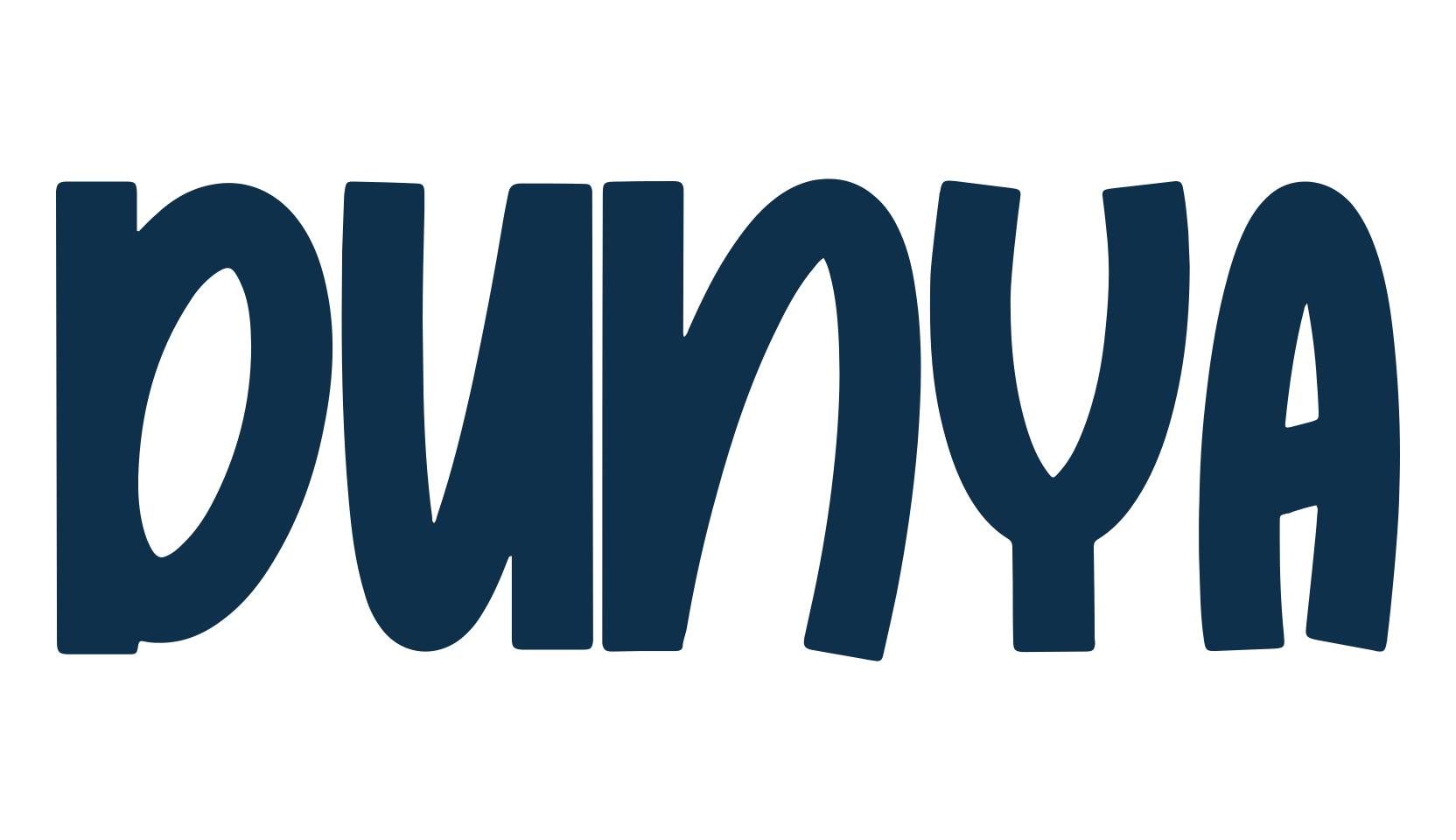 Dunya, fancy cartoon decorative font preview