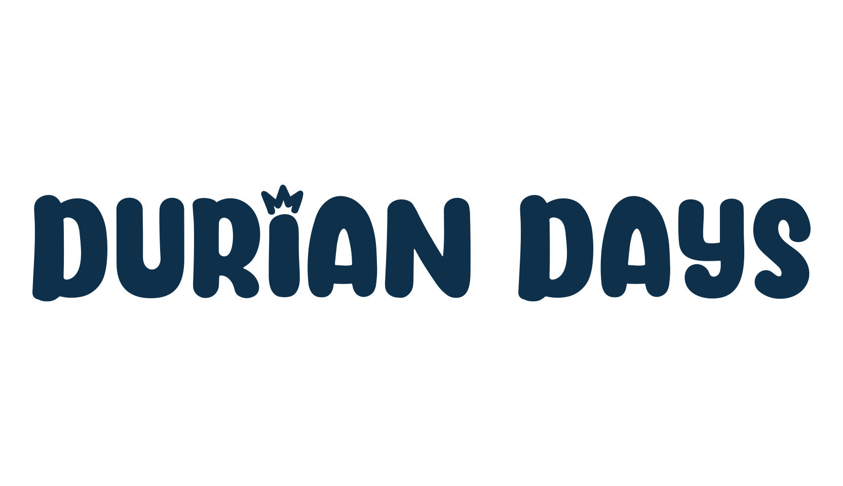 Durian Days, fancy cartoon decorative font preview