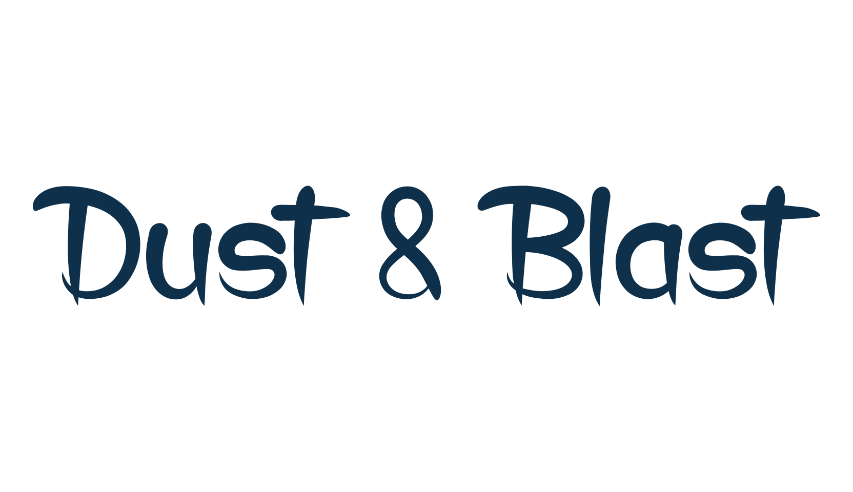 Dust & Blast, display market font preview