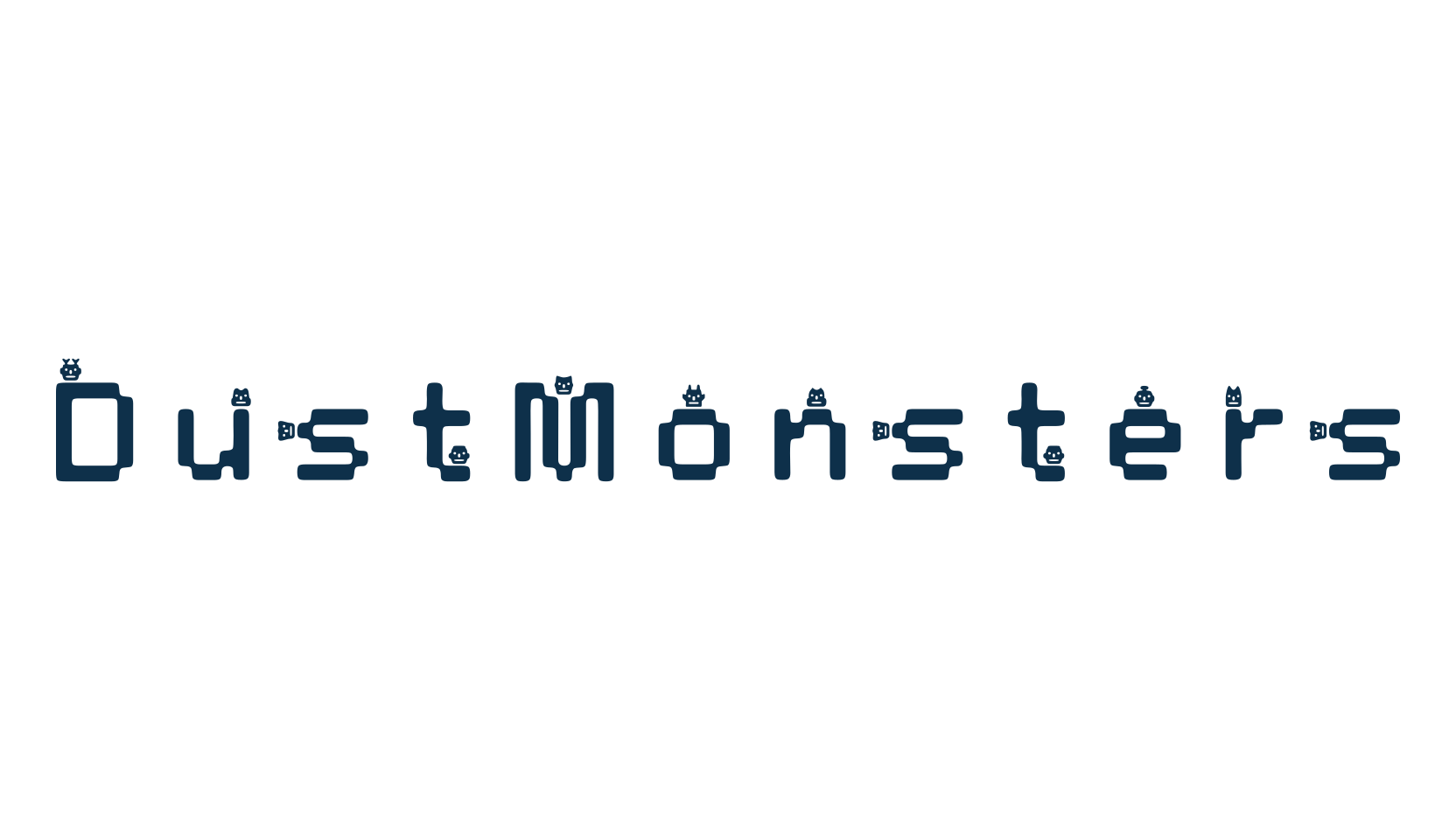 DustMonsters, various font preview