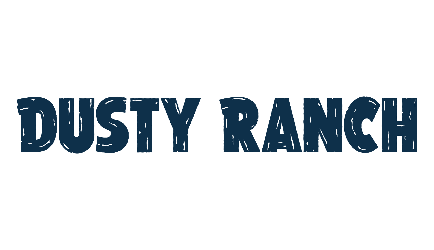 Dusty Ranch, western font preview