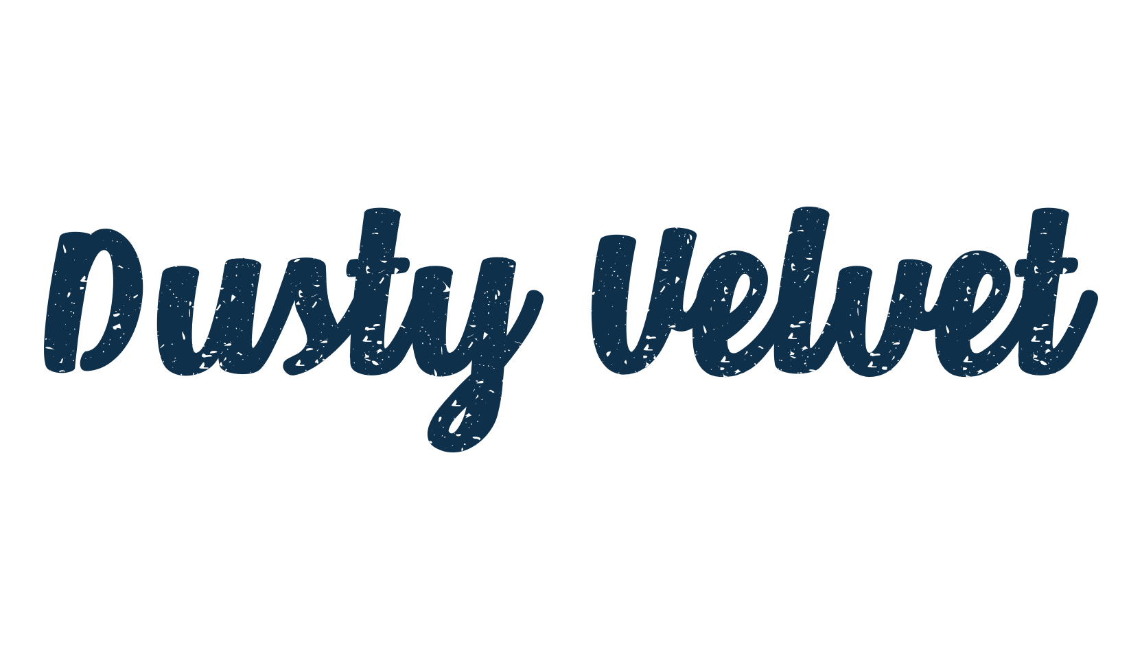 Dusty Velvet, fancy various decorative script calligraphy font preview