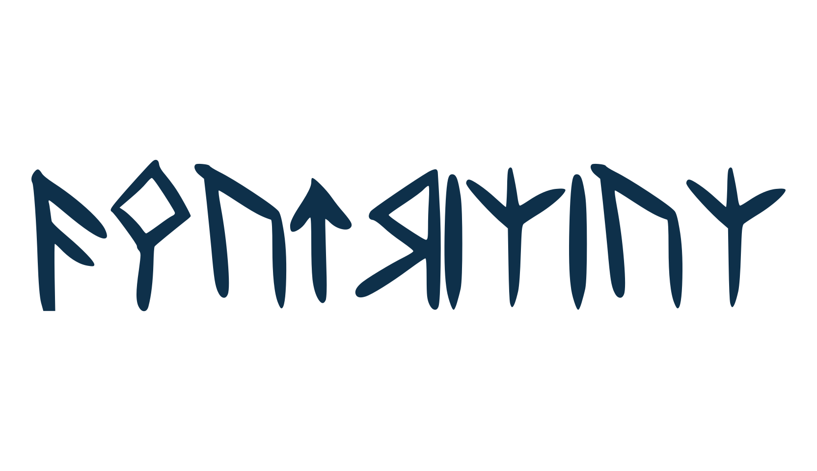 Dwarvinian, fancy decorative font preview
