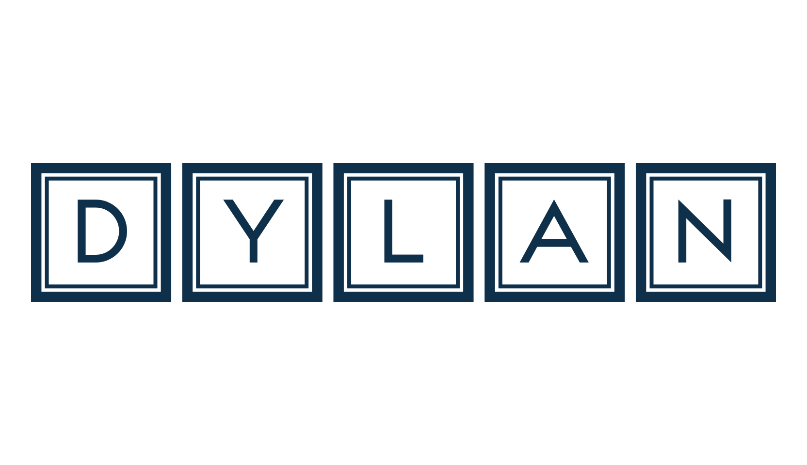 Dylan (dylan-2), initials font preview