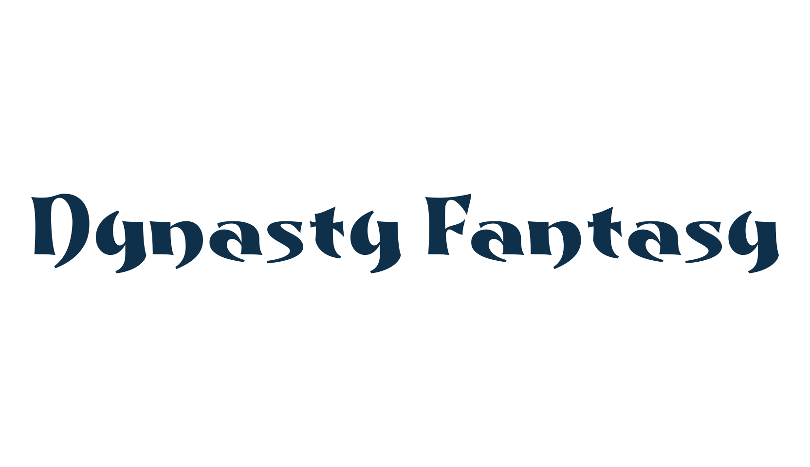 Dynasty Fantasy, fancy various gothic font preview