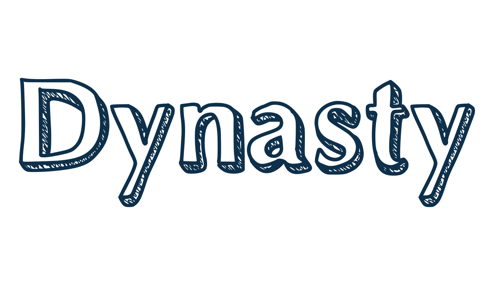 Dynasty, fancy various decorative font preview