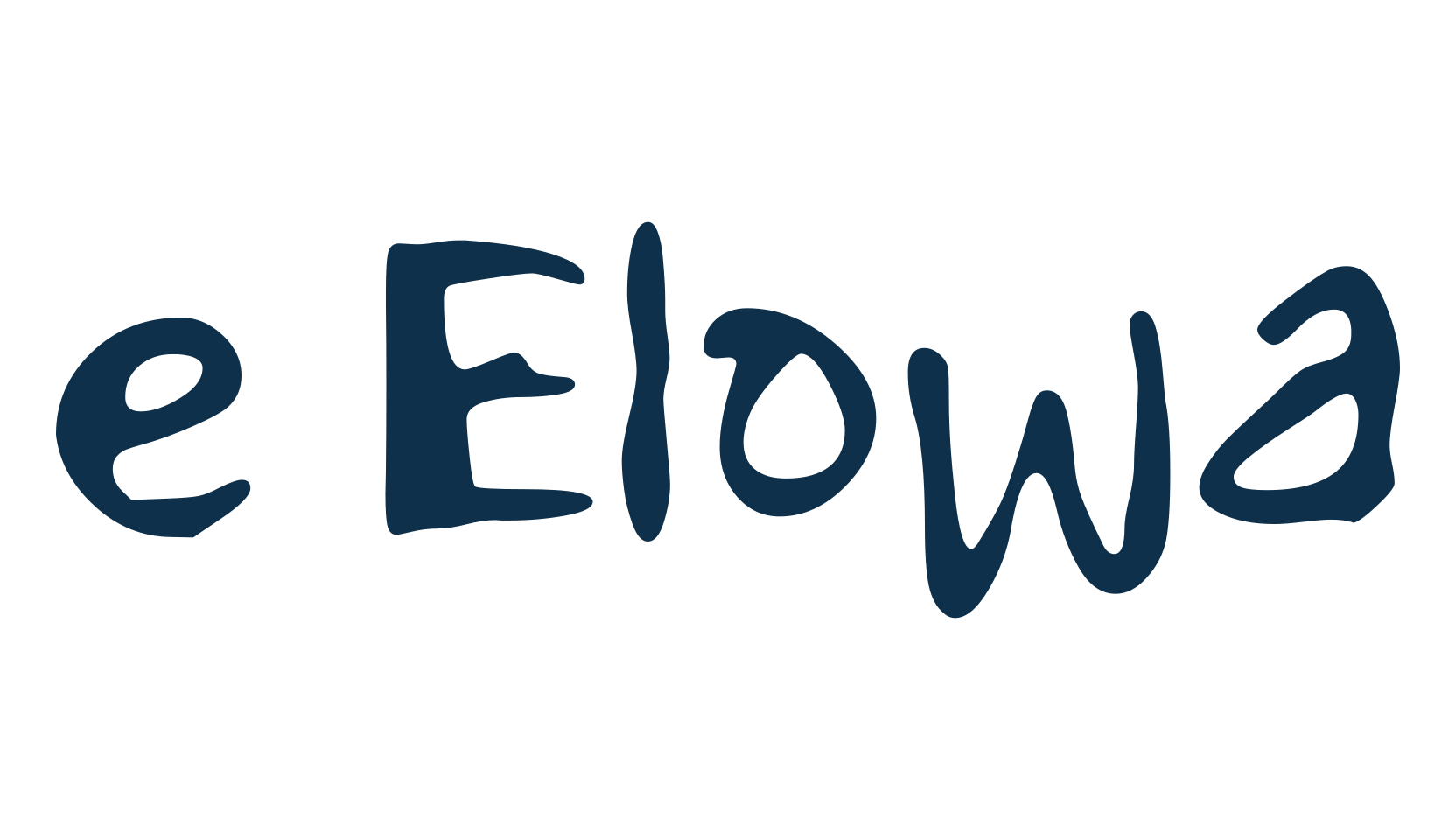 e Elowa, display market font preview