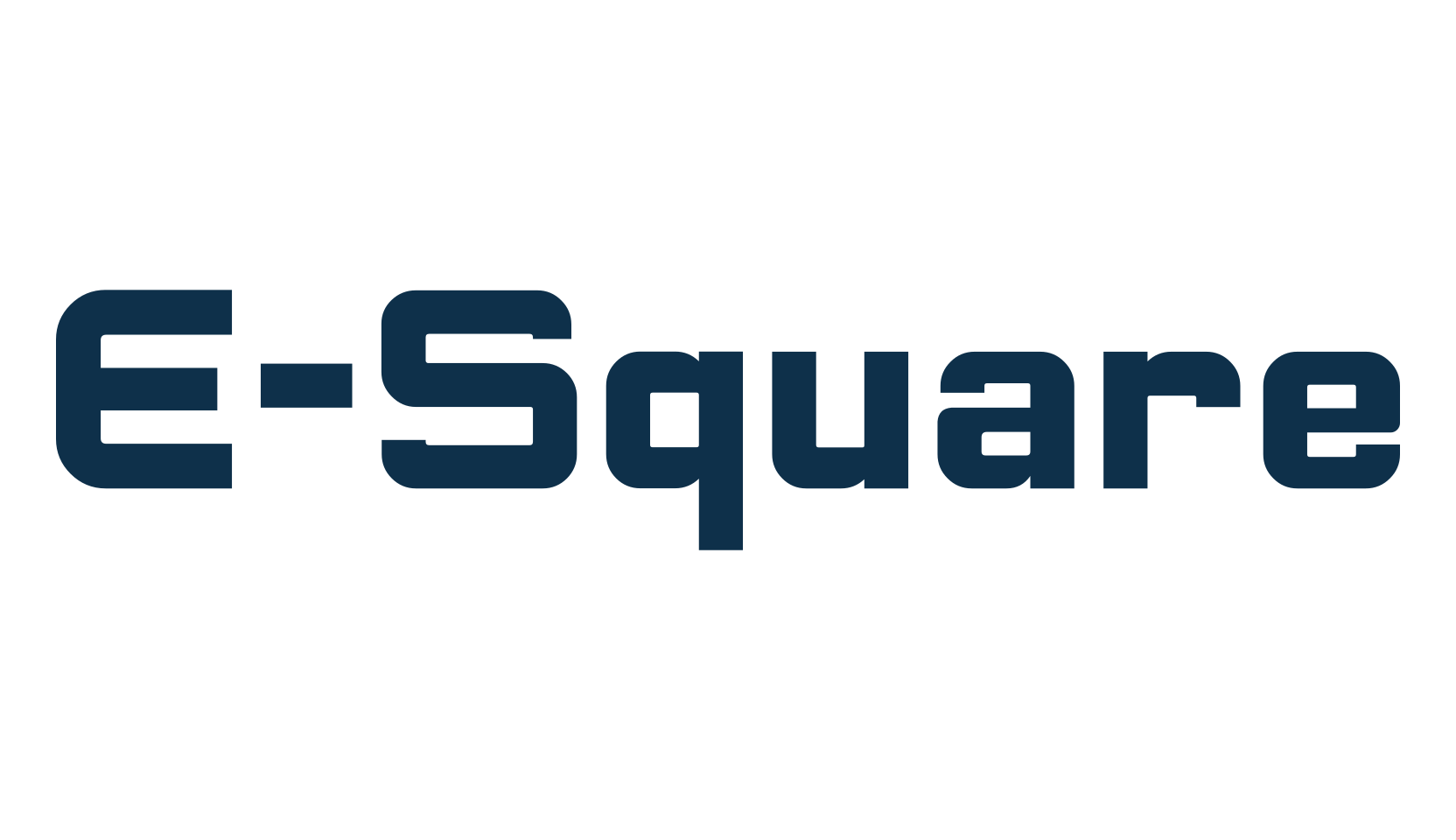 E-Square, sans serif font preview