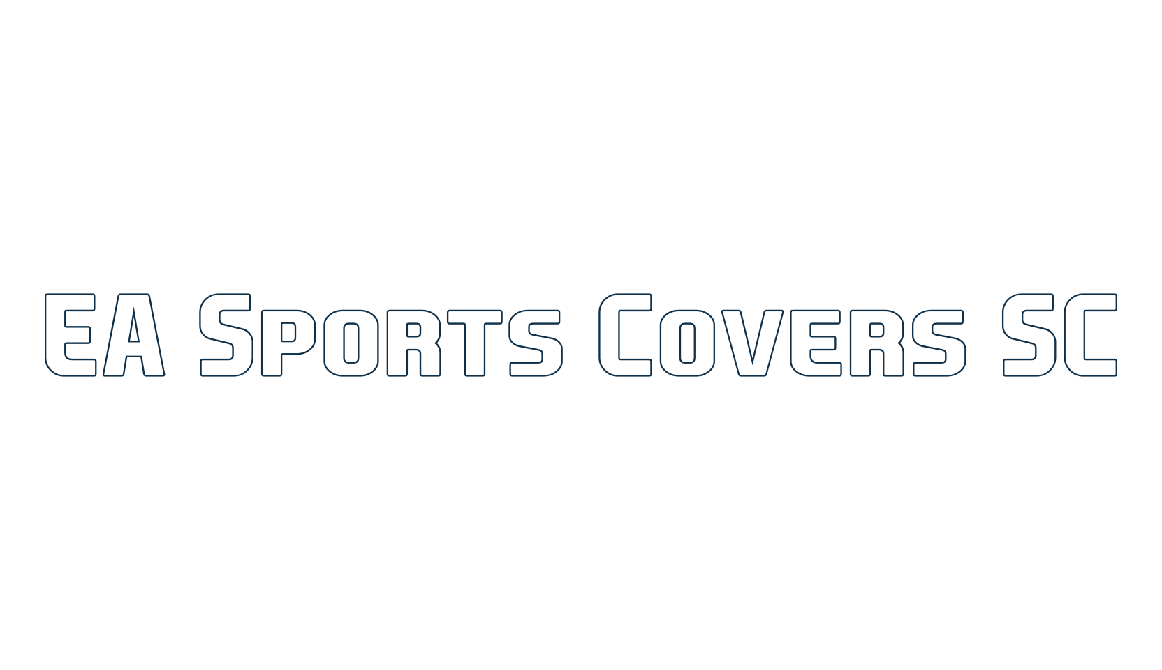 EA Sports Covers SC, sans serif font preview