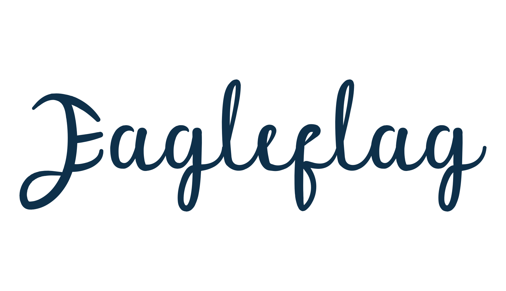 Eagleflag, fancy various decorative script calligraphy font preview