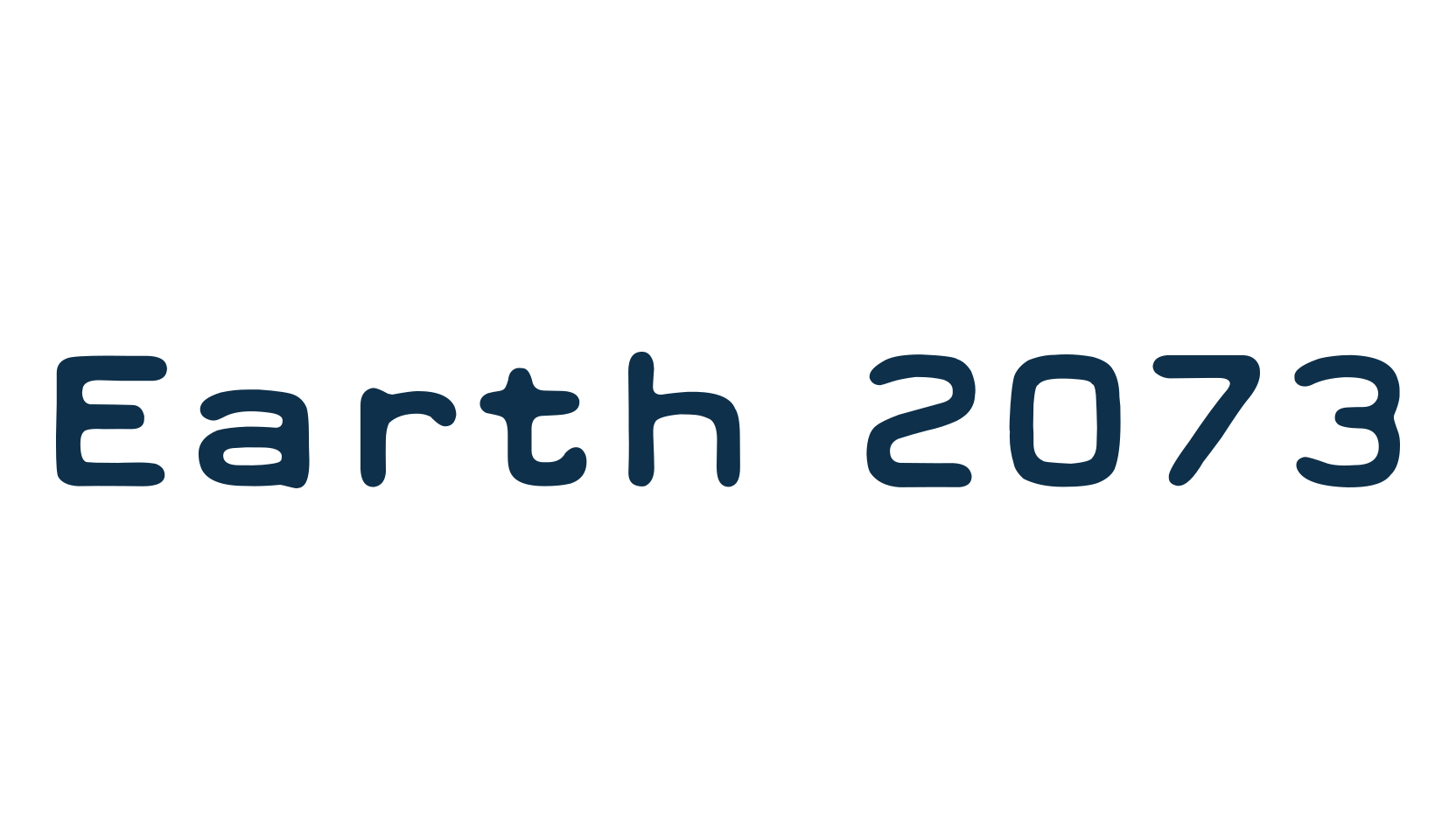 Earth 2073, fancy typewriter decorative font preview