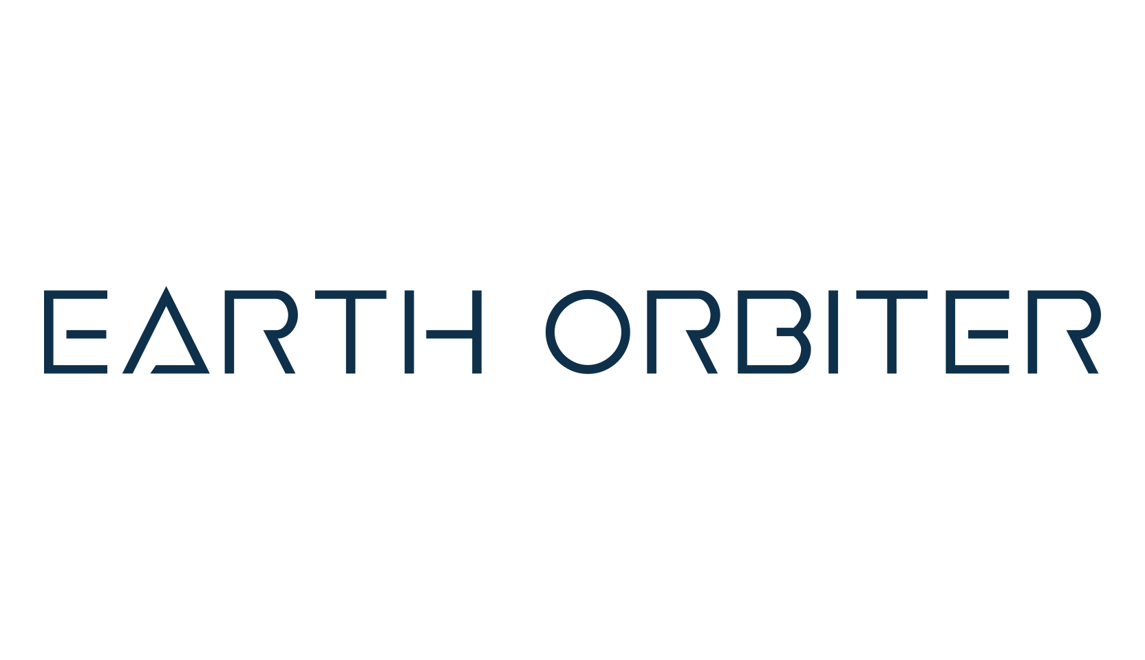 Earth Orbiter, sci-fi font preview