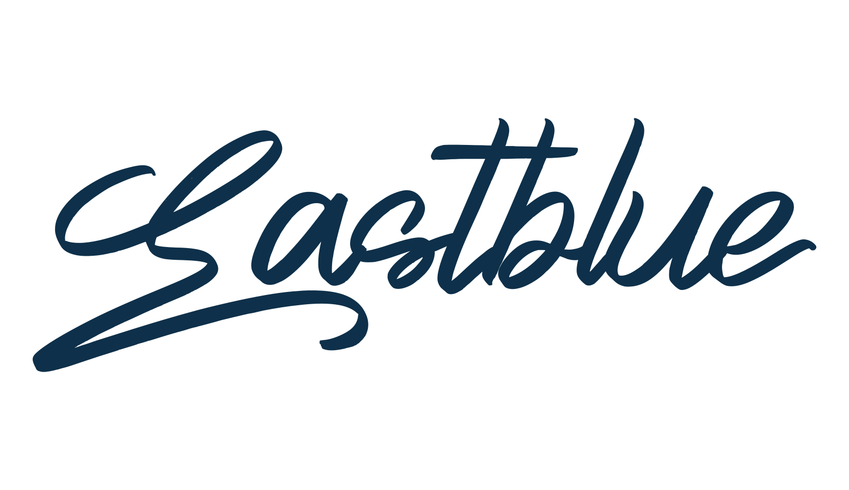Eastblue, script handwritten fancy decorative calligraphy font preview