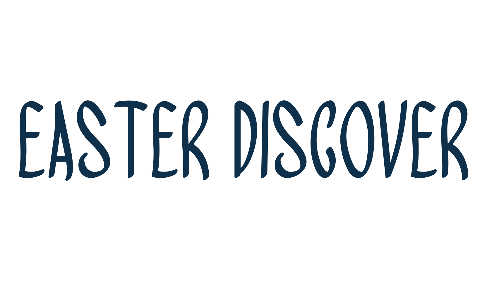 Easter Discover, script handwritten fancy decorative calligraphy font preview