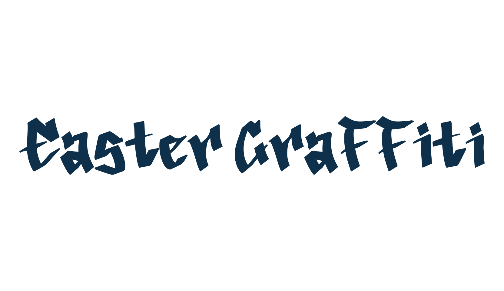 Easter Graffiti, graffiti font preview
