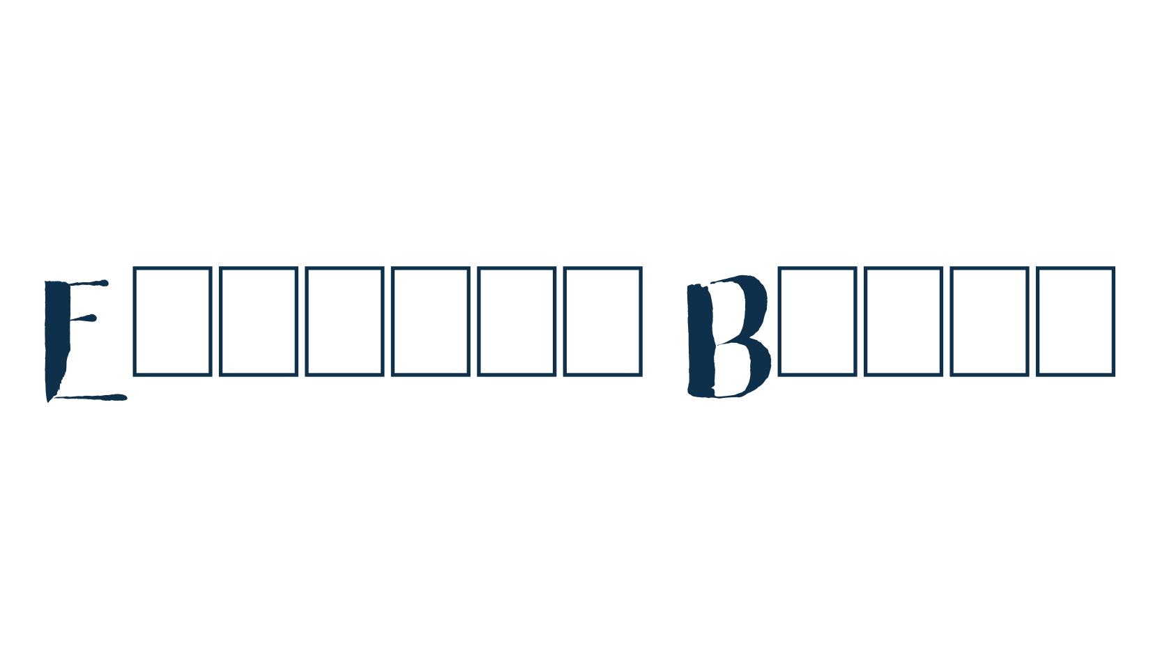 Eastern Brush, foreign look chinese, jpn font preview