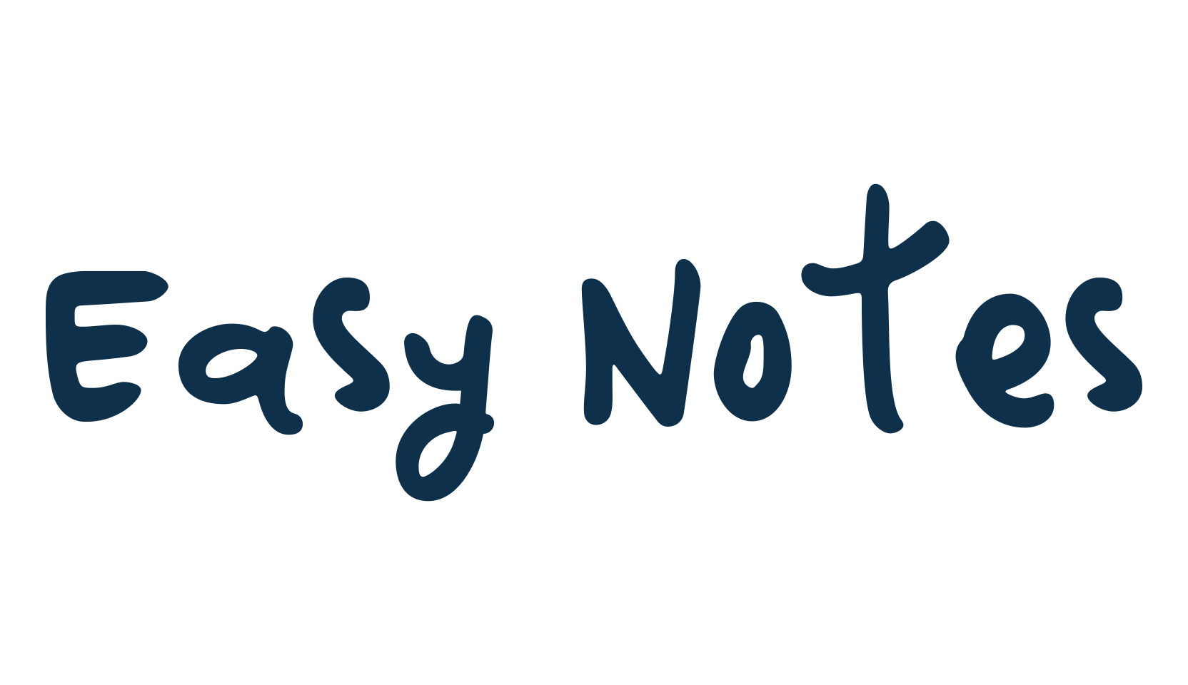 Easy Notes, script handwritten fancy decorative calligraphy font preview