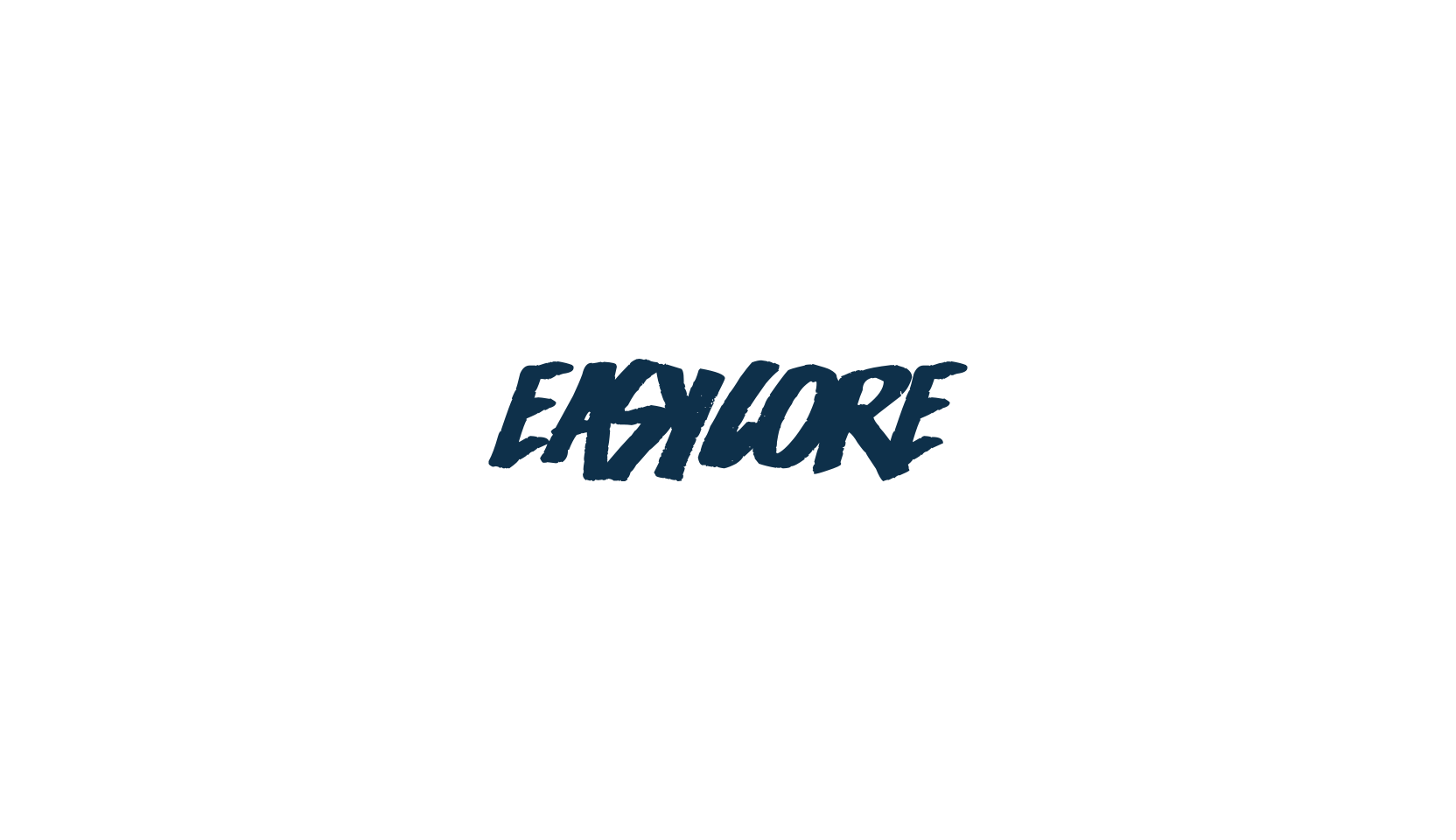 Easycore, script brush fancy decorative calligraphy font preview