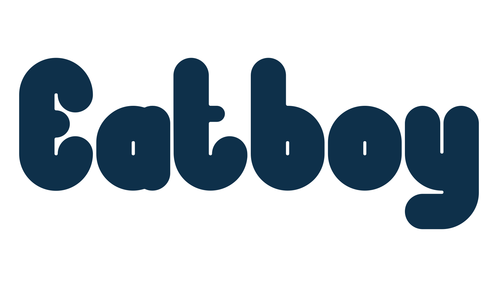 Eatboy, groovy font preview