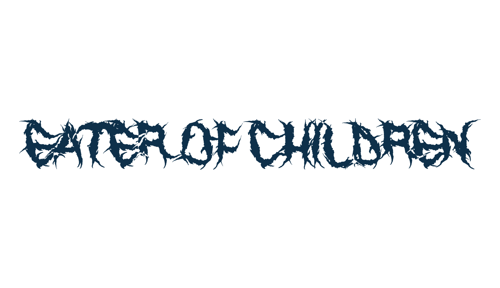 Eater of Children, holiday halloween fancy decorative horror font preview