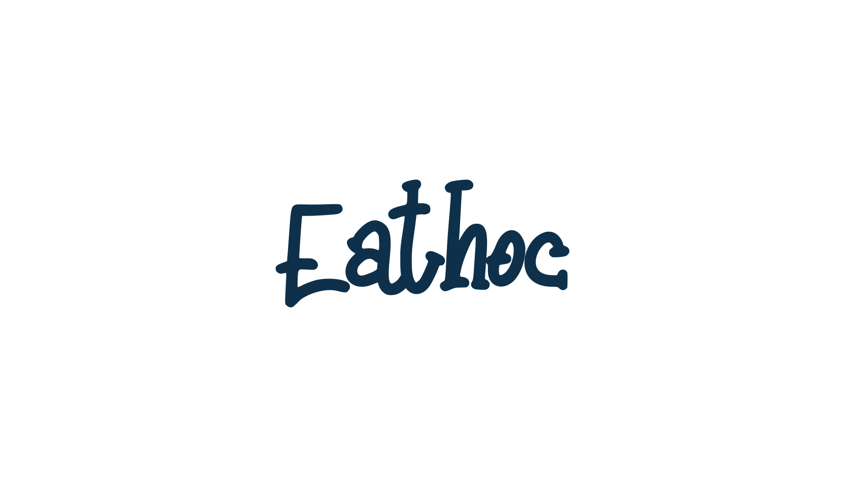 Eathoc, fancy cartoon decorative font preview