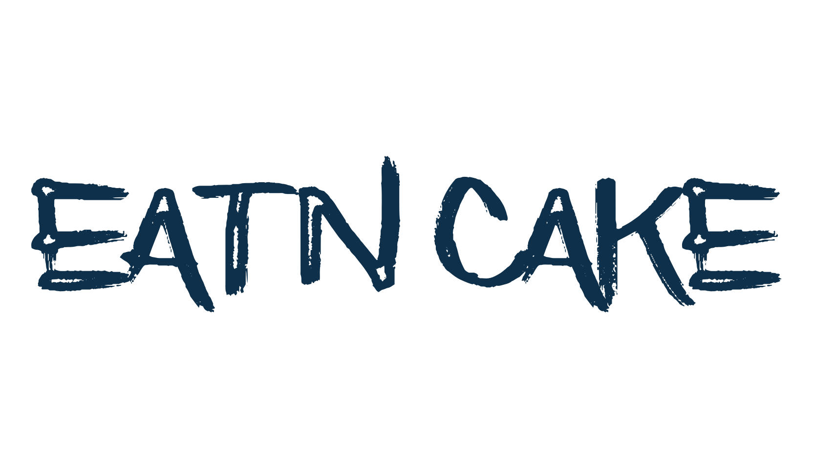 Eatn Cake, brush font preview