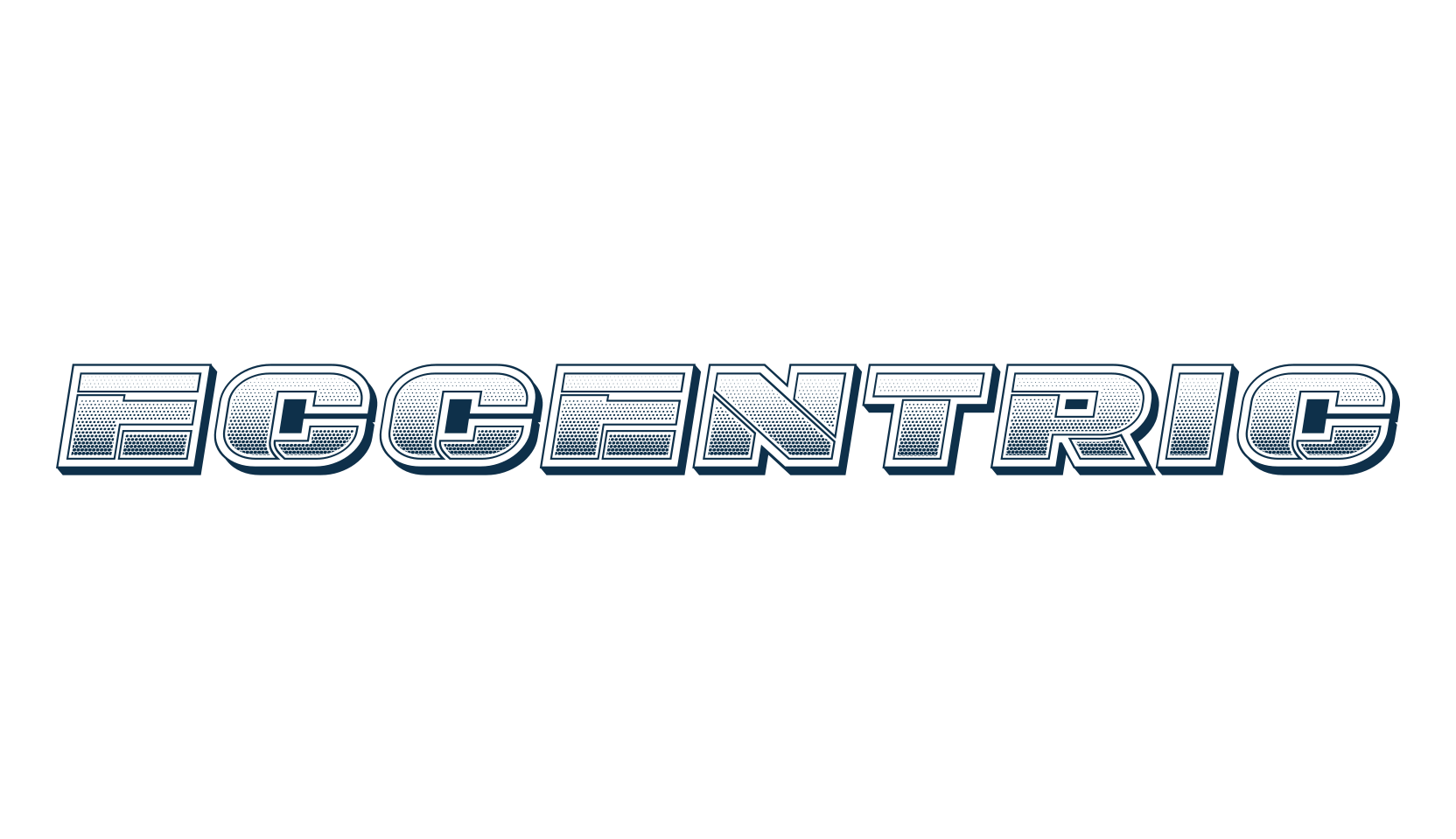 Eccentric, fancy various decorative font preview