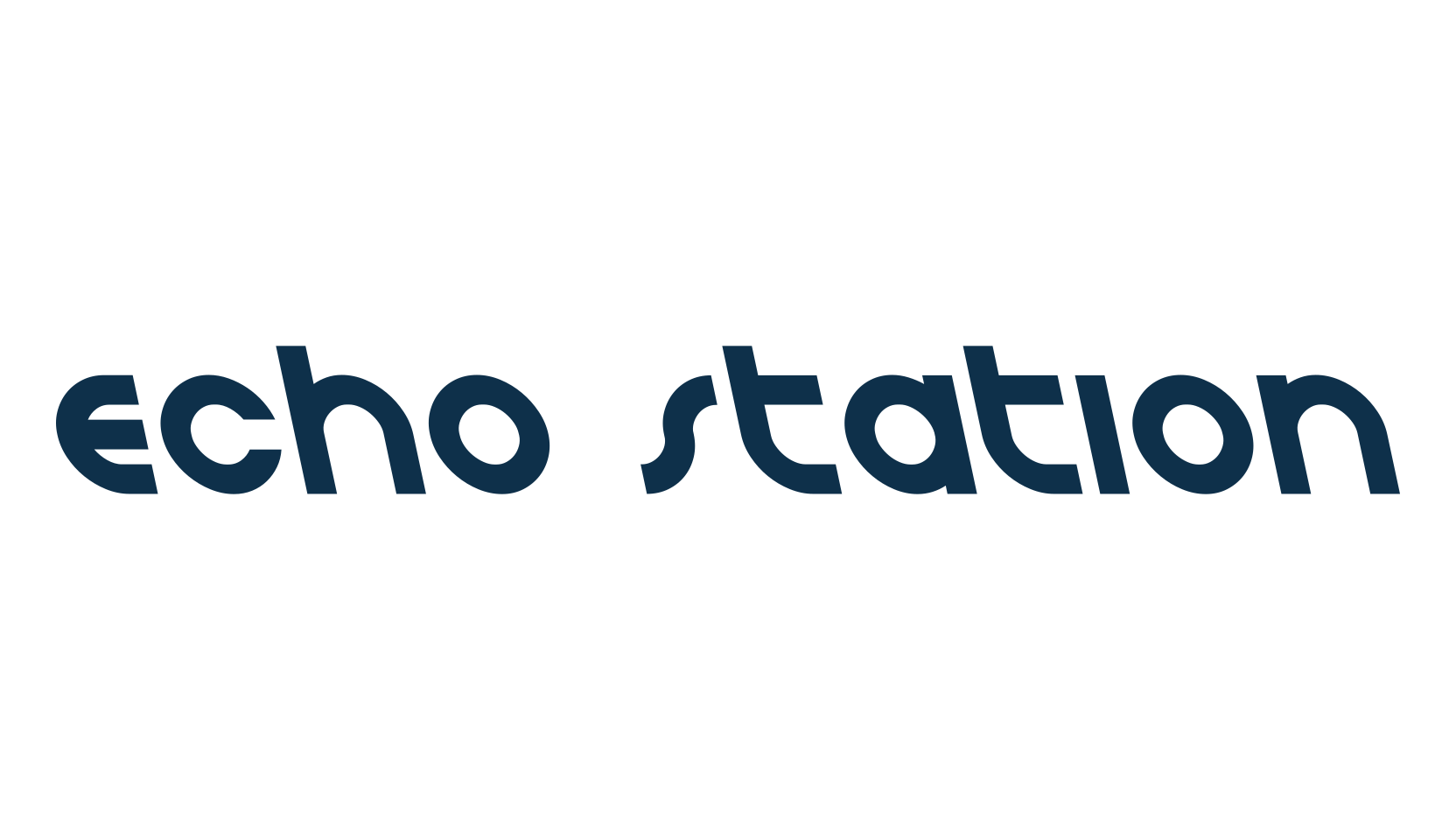 Echo Station, various font preview