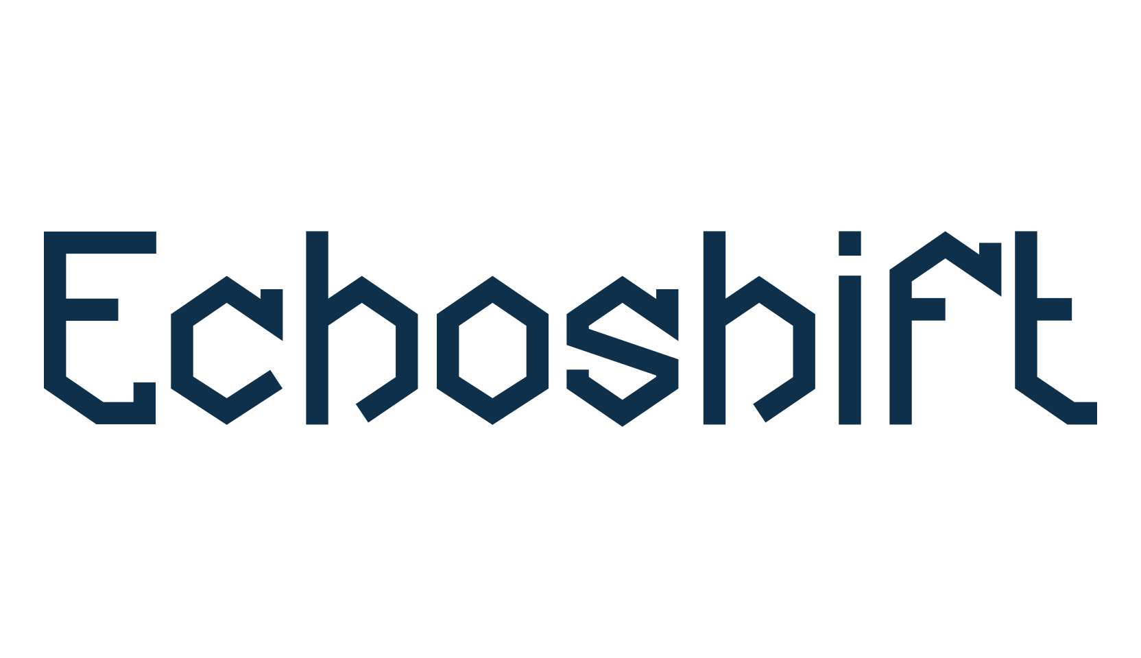 Echoshift, various font preview