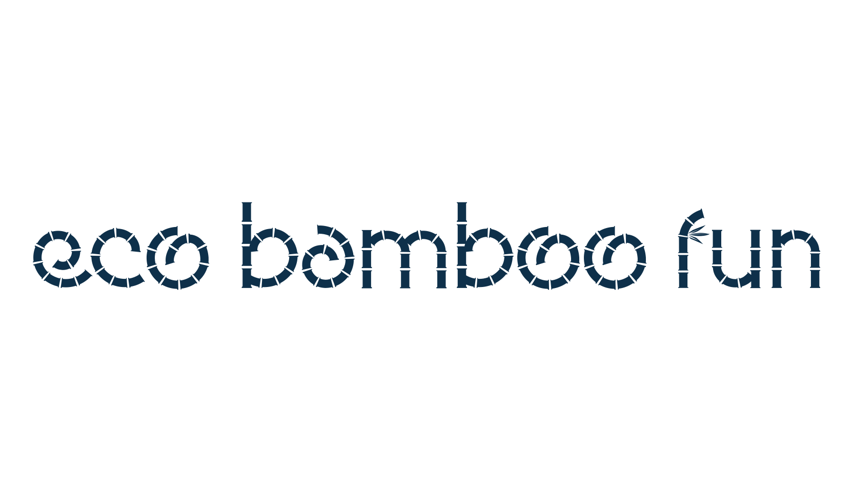 Eco Bamboo Fun, fancy decorative font preview