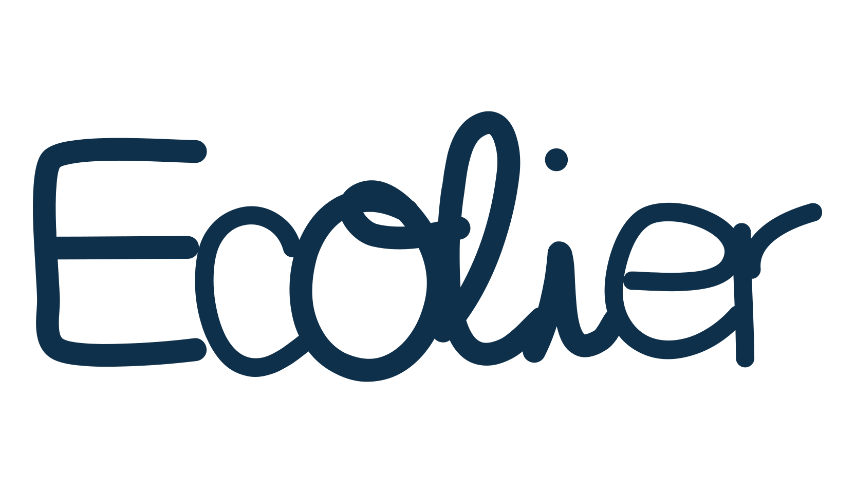 Ecolier, handwriting font preview