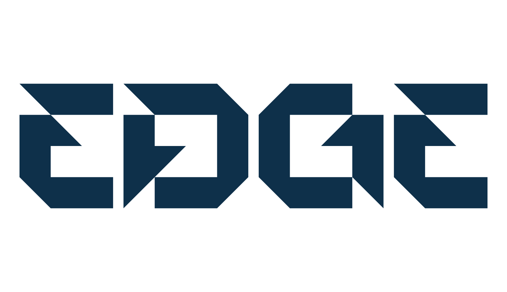 Edge (edge), techno sci-fi font preview