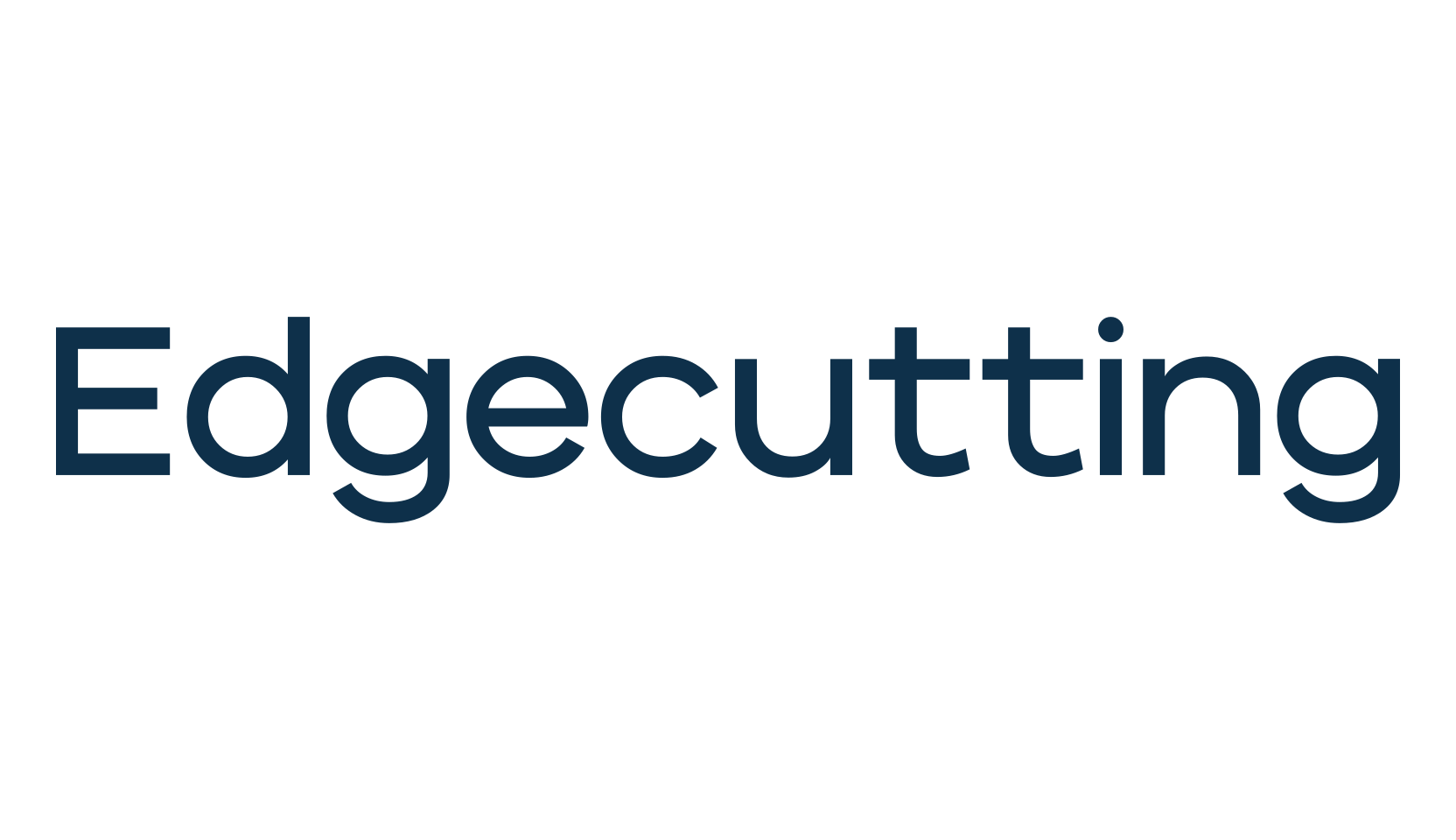 Edgecutting, basic sans serif font preview