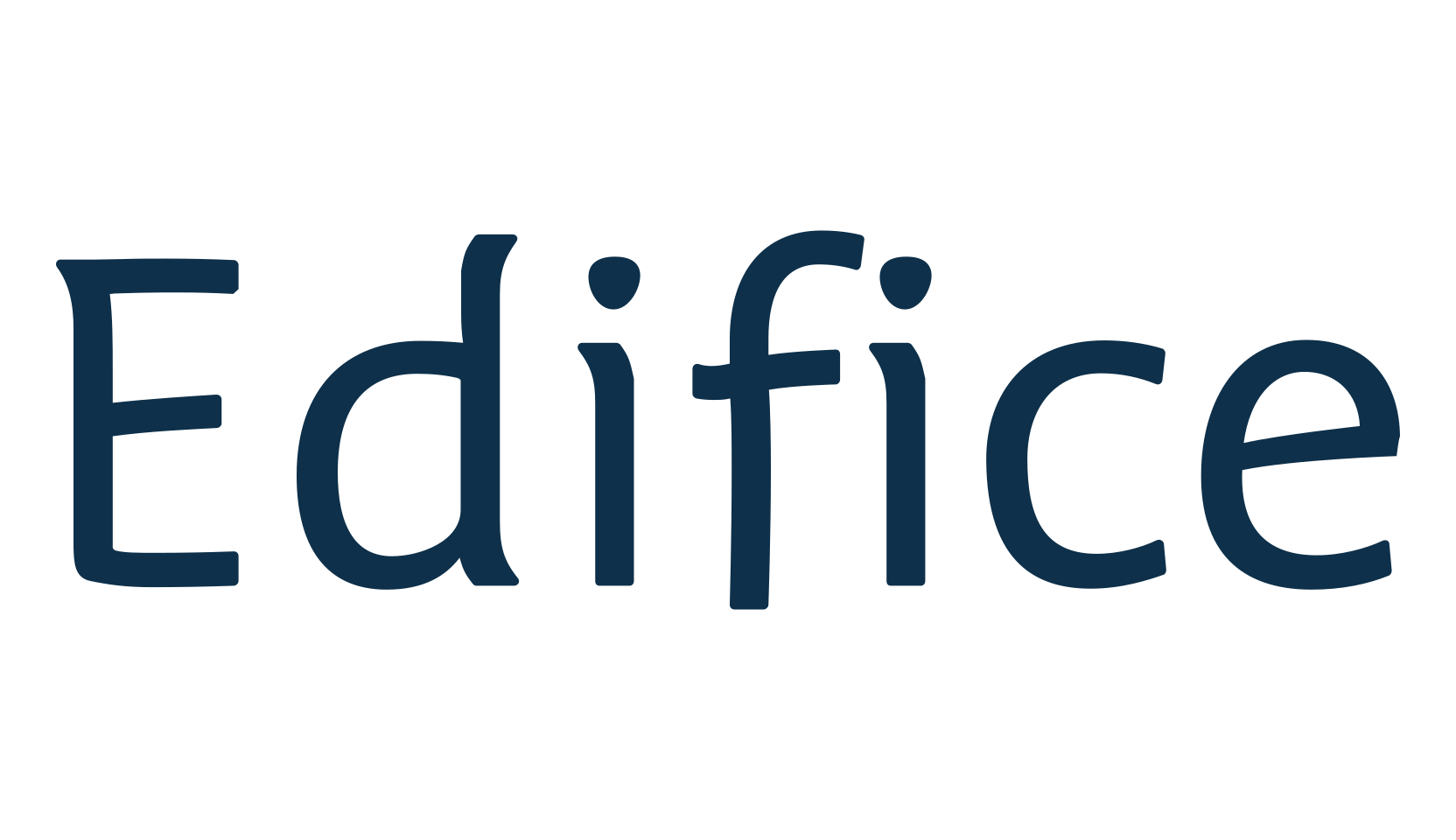 Edifice, fancy various basic font preview