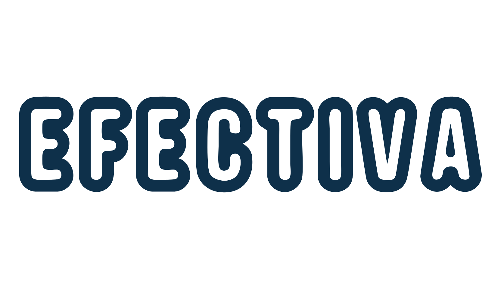 Efectiva, fancy various basic font preview
