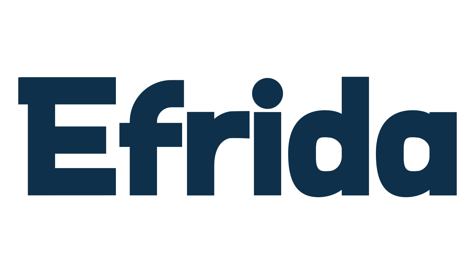 Efrida, basic sans serif font preview