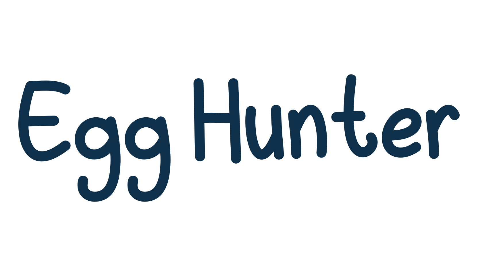 Egg Hunter, display market font preview