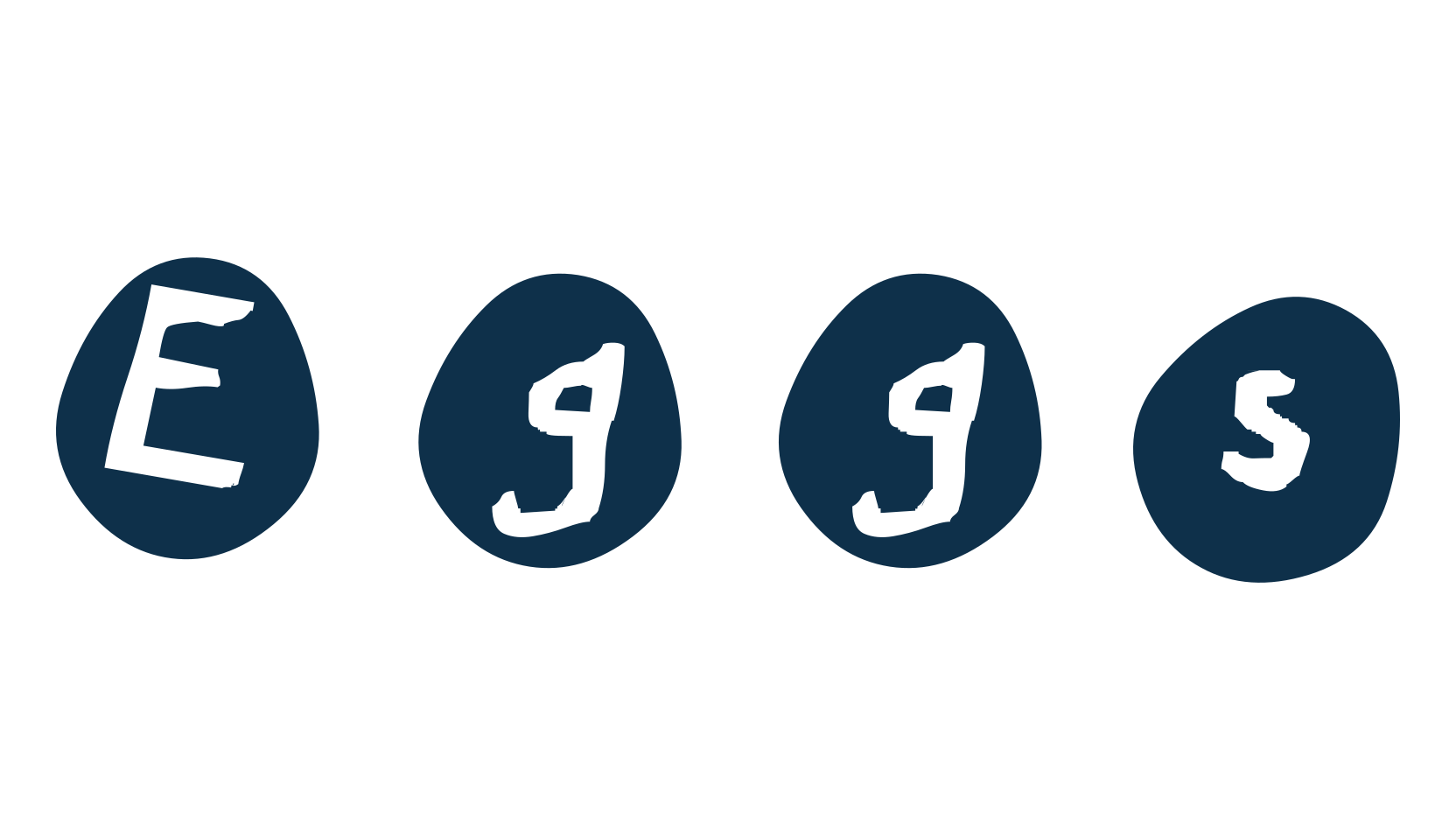 Eggs, display market font preview